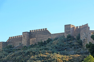 Fototapeta na wymiar Sagunto Castle in Valencia, Spain