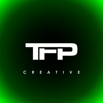 TFP Letter Initial Logo Design Template Vector Illustration