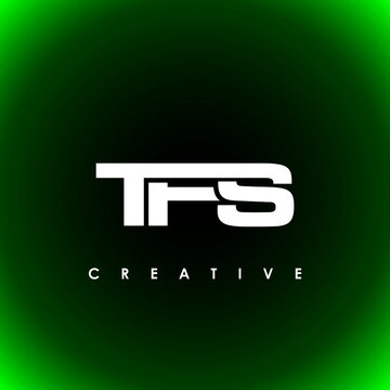 TFS Letter Initial Logo Design Template Vector Illustration