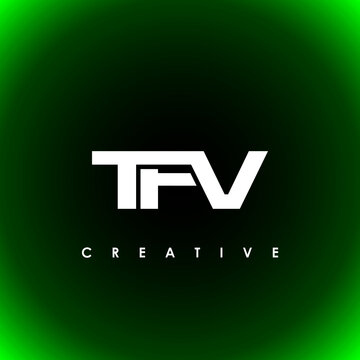 TFV Letter Initial Logo Design Template Vector Illustration