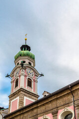 Obraz premium Architecture detail in Innsbruck, Austria