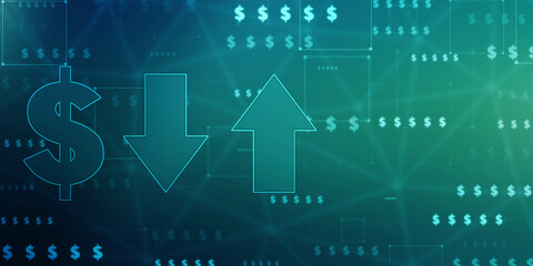 2d rendering usd Dollar symbol 