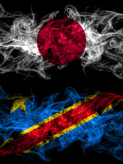 Smoke flags of Japan, Japanese and Democratic Republic of the Congo