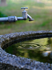 Dripping faucet