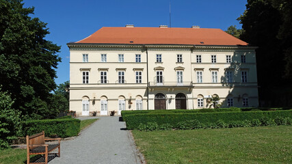 View of the chateau of boskovice
