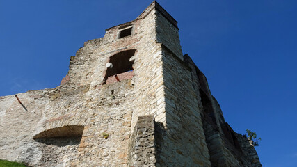 View of the tower of boskovice castle 1