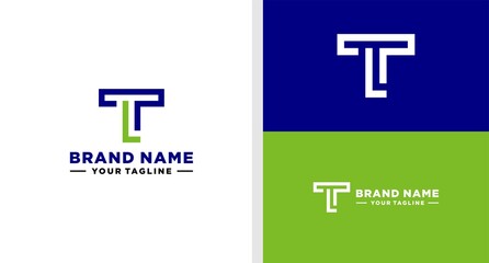 TL LOGO LINE SIMPLE EDITABLE