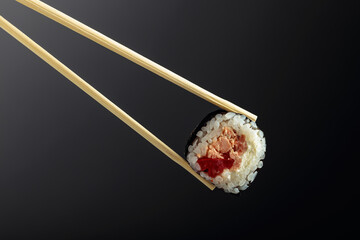 Fresh tasty sushi with tuna.