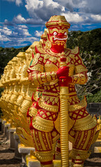 Tempelwächter Fabrik in Thailand