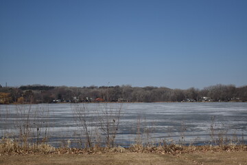 Lake McCarrons in Very Early Spring
