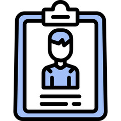 portfolio one color icon