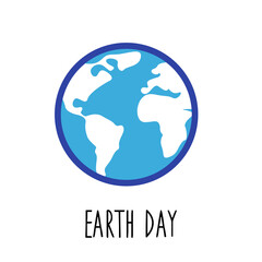 Earth icon. Planet icon. Flat design illustration for web banner, web and mobile, infographics. Earth icon graphic.
