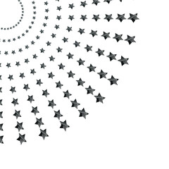 Stars pattern with copy space