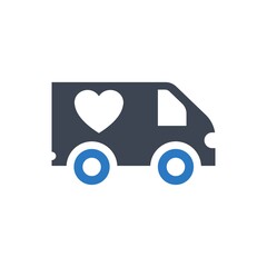 Delivery donation icon