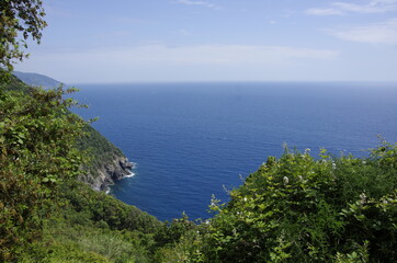 Naklejka premium Cinque Terre Liguria Italy