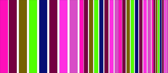 Fabric Retro Color style seamless stripes  vector pattern