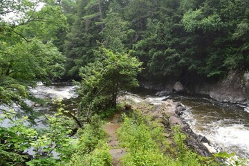 Chute Ste-Ursule in southern Quebec 
