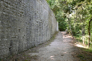 Stadtmauer in Butrint, Albanien