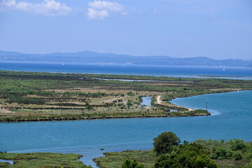 Nationalpark Butrintsee bei Butrint in Albanien