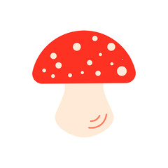  fly agaric element for autumn design