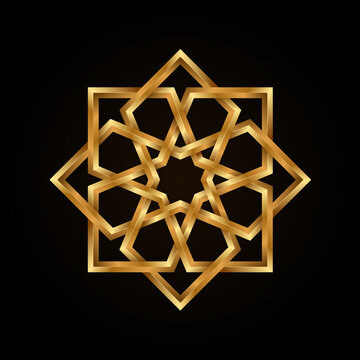 Islamic traditional rosette