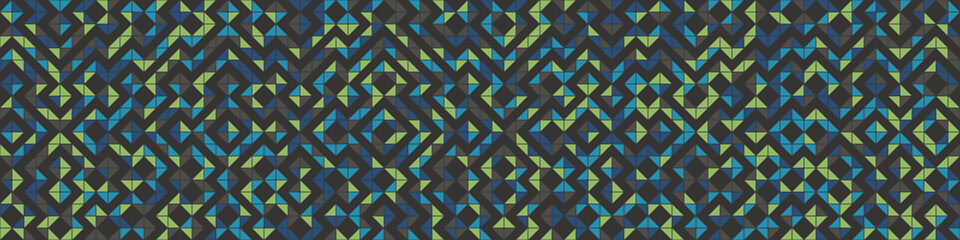 Abstract Geometric Pattern generative computational art illustration