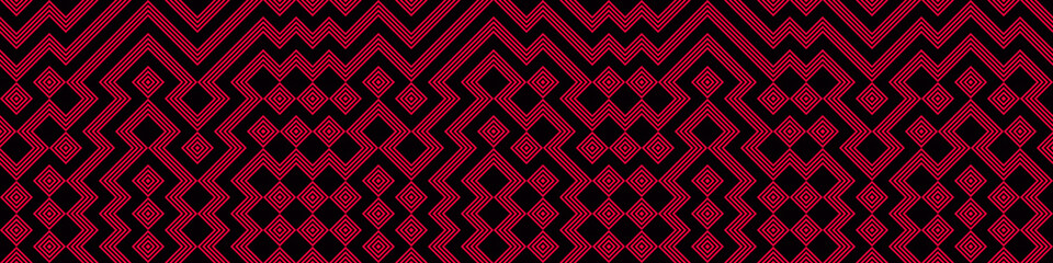 Abstract Geometric Pattern generative computational art illustration