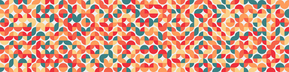 Abstract Geometric Pattern generative computational art illustration