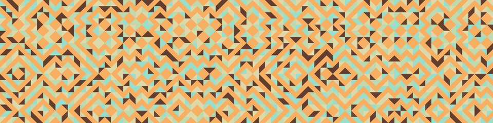 Abstract Geometric Pattern generative computational art illustration