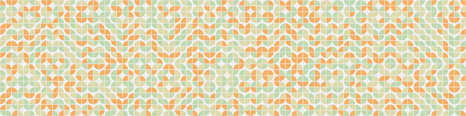 Abstract Geometric Pattern generative computational art illustration