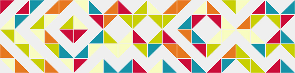 Abstract Geometric Pattern generative computational art illustration