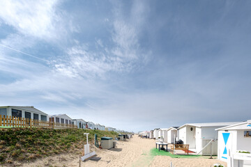 Zandvoort aan Zee, Noord-Holland Province, The Netherlands - obrazy, fototapety, plakaty