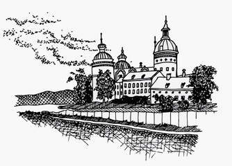 Schloss am Fluss, Illustration