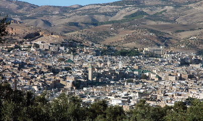 Obraz premium Fez the spiritual city in Morocco