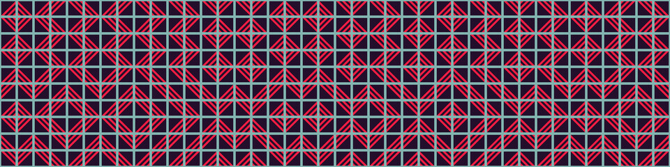 Abstract Geometric Pattern generative computational art illustration