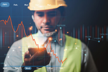 Business base system development trend cloud database system showing an increase in the rate
