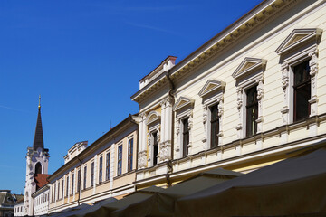 Architecture of Oradea, Romania, Europe