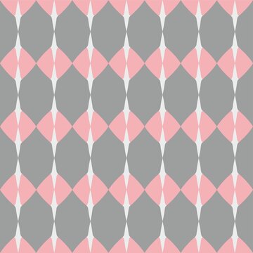 Tile grey and pink vector pattern or website background