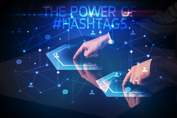 Navigating social networking with social icons