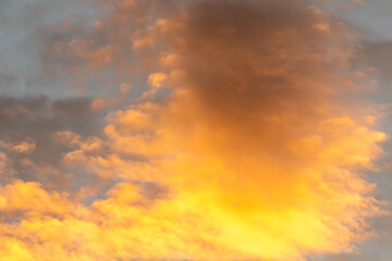 clouds in the sky