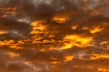 fire in the sky