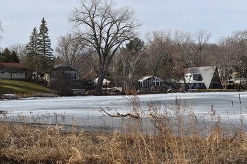 Lake Josephine in Very Early Spring