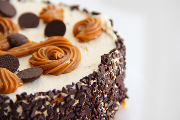 chocolate cake with chocolate