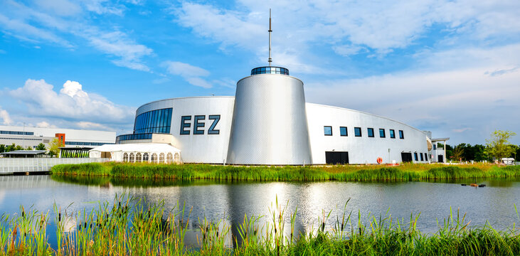 Energy, Education and Experience Center Aurich (EEZ Aurich), East Frisia. - Energie-, Bildungs- und Erlebnis-Zentrum Aurich (EEZ Aurich), East Frisia.