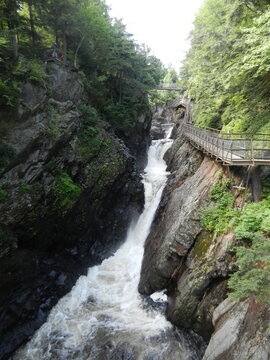 High Falls, Adirondaks, New York, August 2014