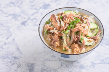 夏の味覚　冷や汁