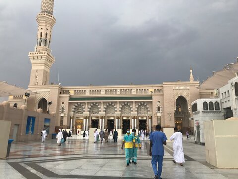  Mohamed profit in Madena Saudi Arabia sky 
can pray