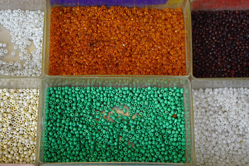 Plastic beads