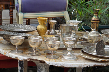 Silverware flea market