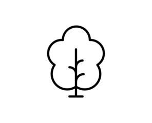 Tree line icon